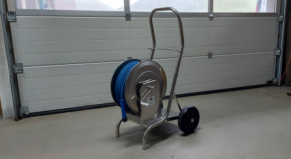 Schlauchrollerwagen manuell inkl. 50m HD Schlauch