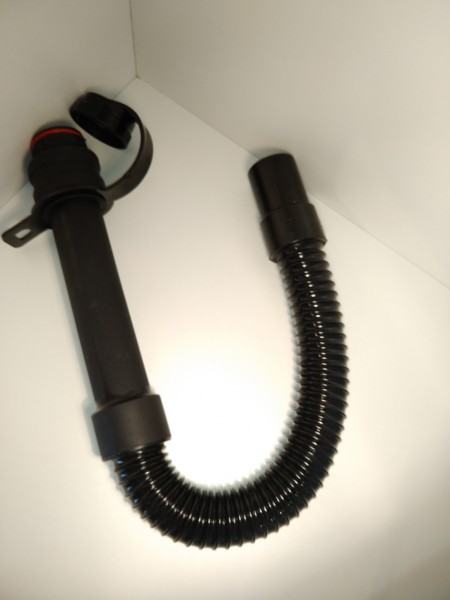 Schmutzwasserentleerschlauch mit Quetschmuffe 700mm