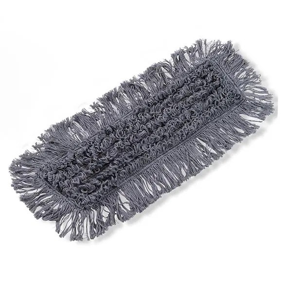 Baumwoll Fransen Klettmopp Premium grau 40cm à 1 Stück