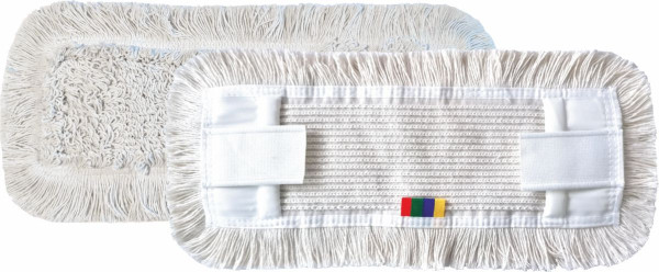 MULTI MOPP WEISS 50cm Baumwollmop mit Taschen und Laschen