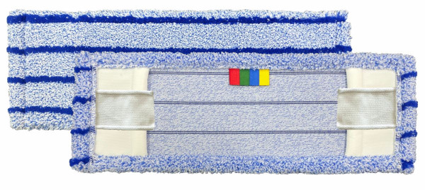 Mikrofasermop 40cm RUNNER BLUE 2.0 mit Taschen und Laschen